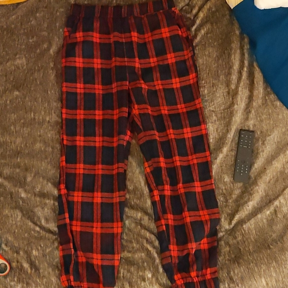 SHEIN Intimates & Sleepwear Plaid Sweatpantspajama Pants Poshmark